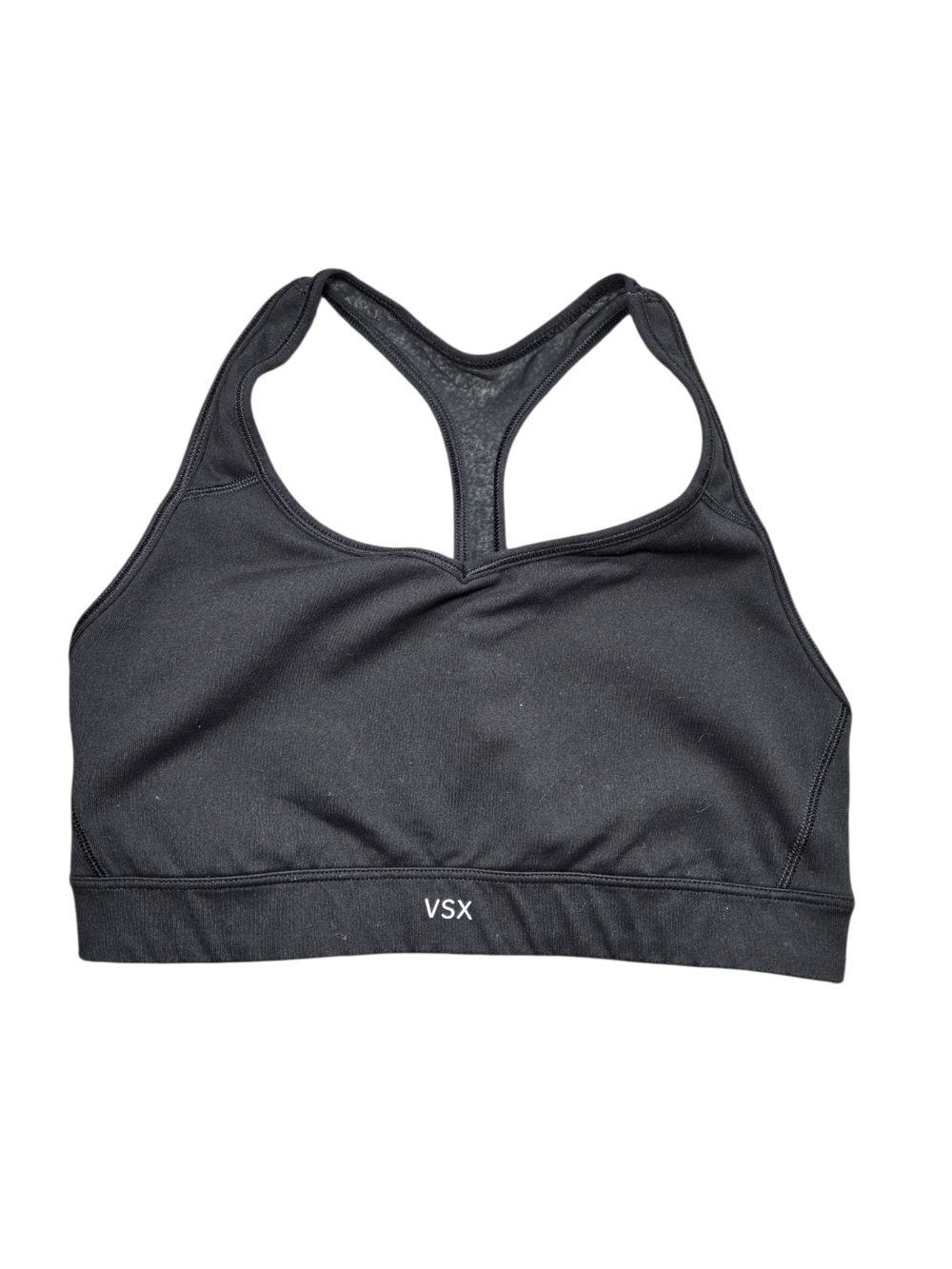 Victoria's Secret VSX Black Racerback Sports Bra